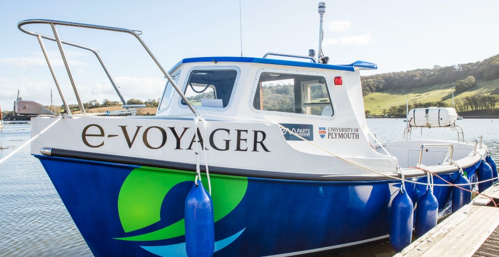 Plymouth Boat Trips' e-Voyager electric ferry 